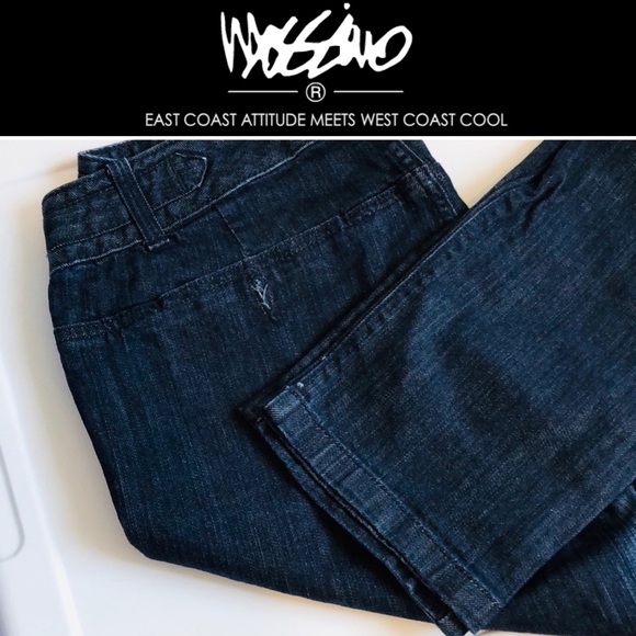 ♻️👖 Premium Denim Straight Leg Ankle Jeans Med Bl - Picture 3 of 14